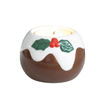 Picture of XMAS PUDDING TEALIGHT CANDLE HOLDER